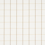 Schumacher Frannie Windowpane Neutral Fabric