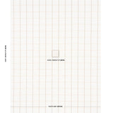 Schumacher Frannie Windowpane Neutral Fabric