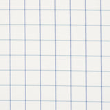 Schumacher Frannie Windowpane Cobalt Fabric