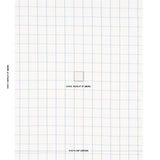 Schumacher Frannie Windowpane Cobalt Fabric