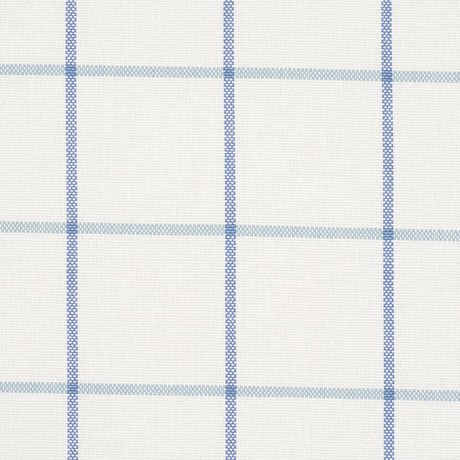 Schumacher Frannie Windowpane Cobalt Fabric