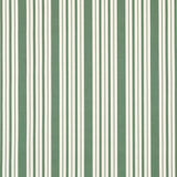 Schumacher Markie Stripe Emerald Fabric