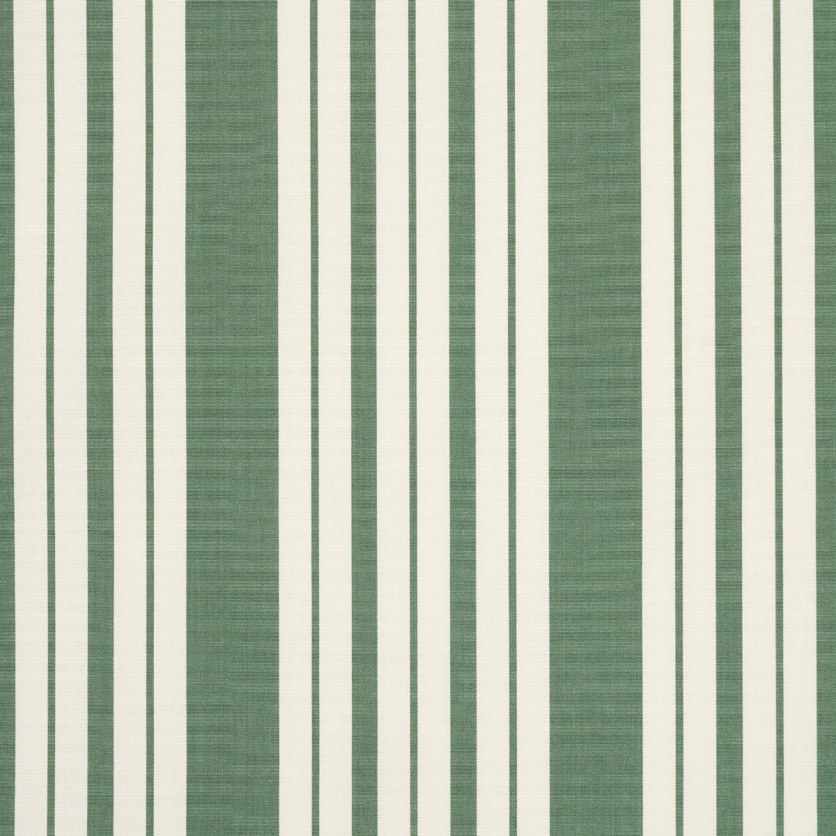 Schumacher Markie Stripe Emerald Fabric
