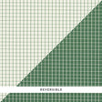Schumacher Georgie Reversible Check Emerald Fabric