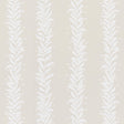 Schumacher Tendril Stripe Natural Wallpaper