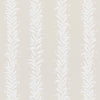 Schumacher Tendril Stripe Natural Wallpaper