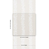 Schumacher Tendril Stripe Natural Wallpaper