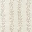 Schumacher Tendril Stripe Sisal Natural Wallpaper