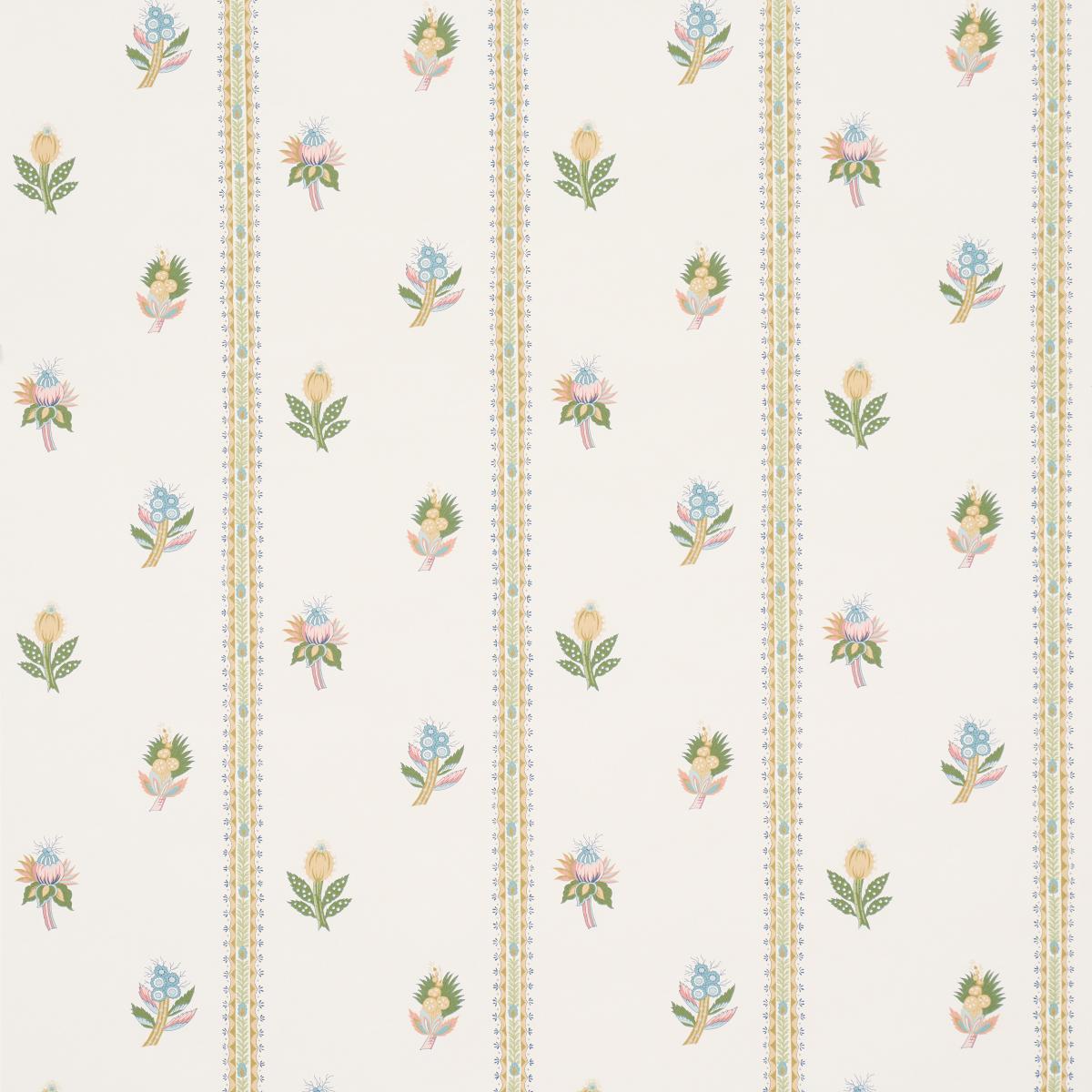 Schumacher Les Fleurs Exotiques Citron Wallpaper