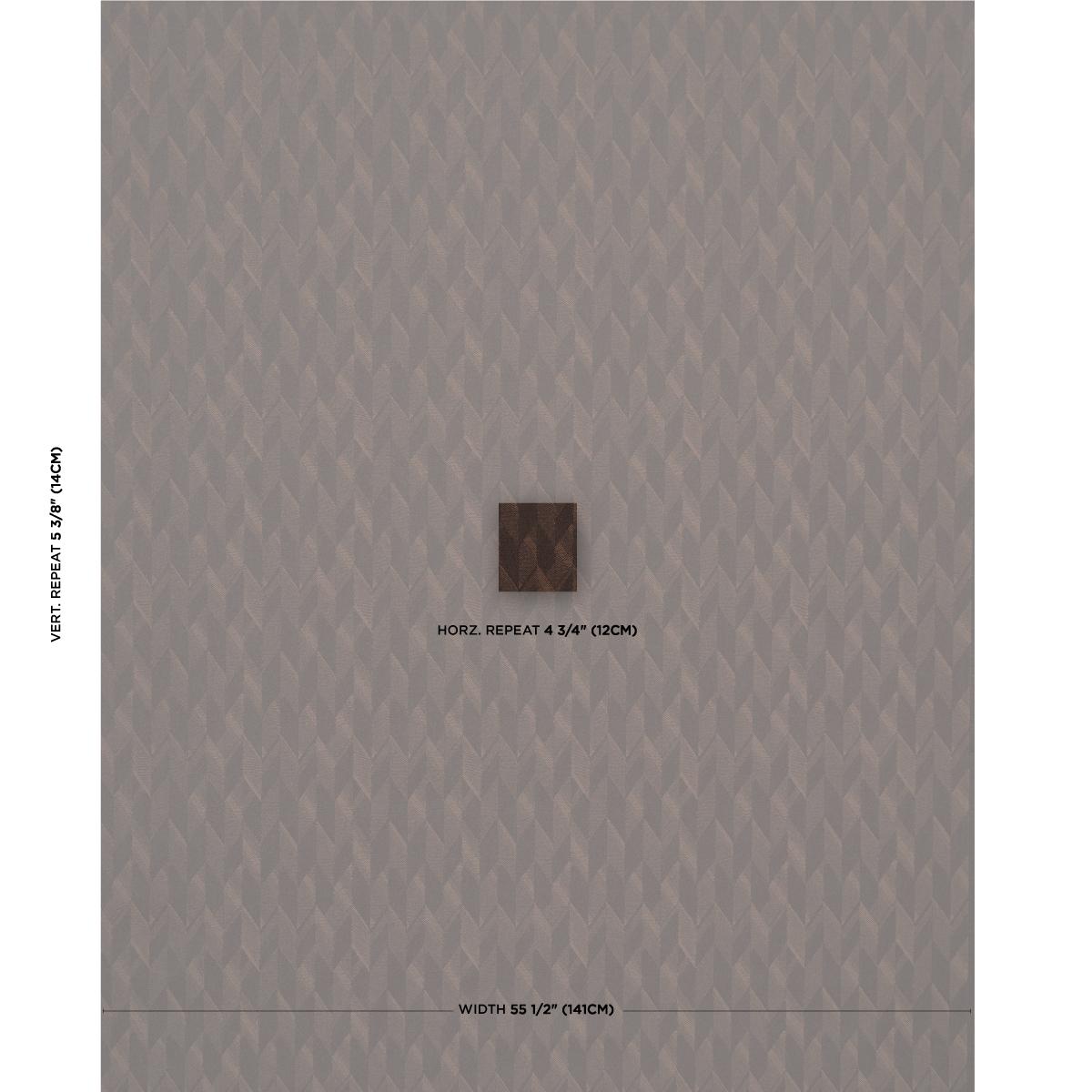 Schumacher Ezra Wool Chocolate Fabric