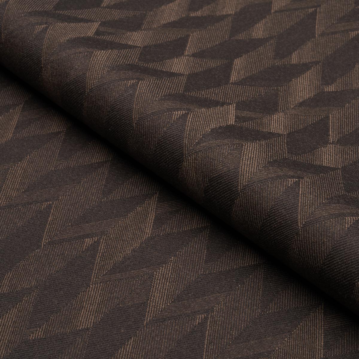 Schumacher Ezra Wool Chocolate Fabric