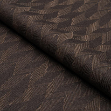 Schumacher Ezra Wool Chocolate Fabric