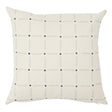 Schumacher Sky 22" x 22" Drifting Grid Pillow