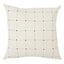 Schumacher Sky 22" x 22" Drifting Grid Pillow