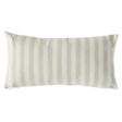 Schumacher Sky 24" x 12" Even Stripe I/O Pillow