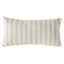 Schumacher Sky 24" x 12" Even Stripe I/O Pillow