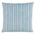 Schumacher Indigo 22" x 22" Lucy Stripe Pillow