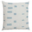 Schumacher Oaxaca Navy On Natural 22" x 22" Pillow