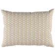 Schumacher Posy I/O Neutral 16" x 12" Pillow
