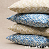 Schumacher Posy I/O Neutral 16" x 12" Pillow