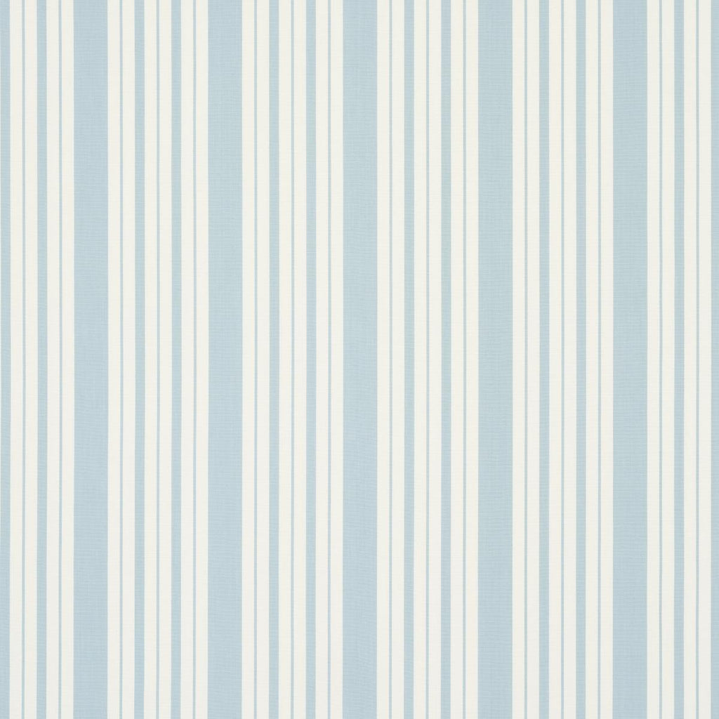Schumacher Markie Stripe China Blue Fabric