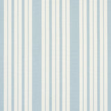 Schumacher Markie Stripe China Blue Fabric