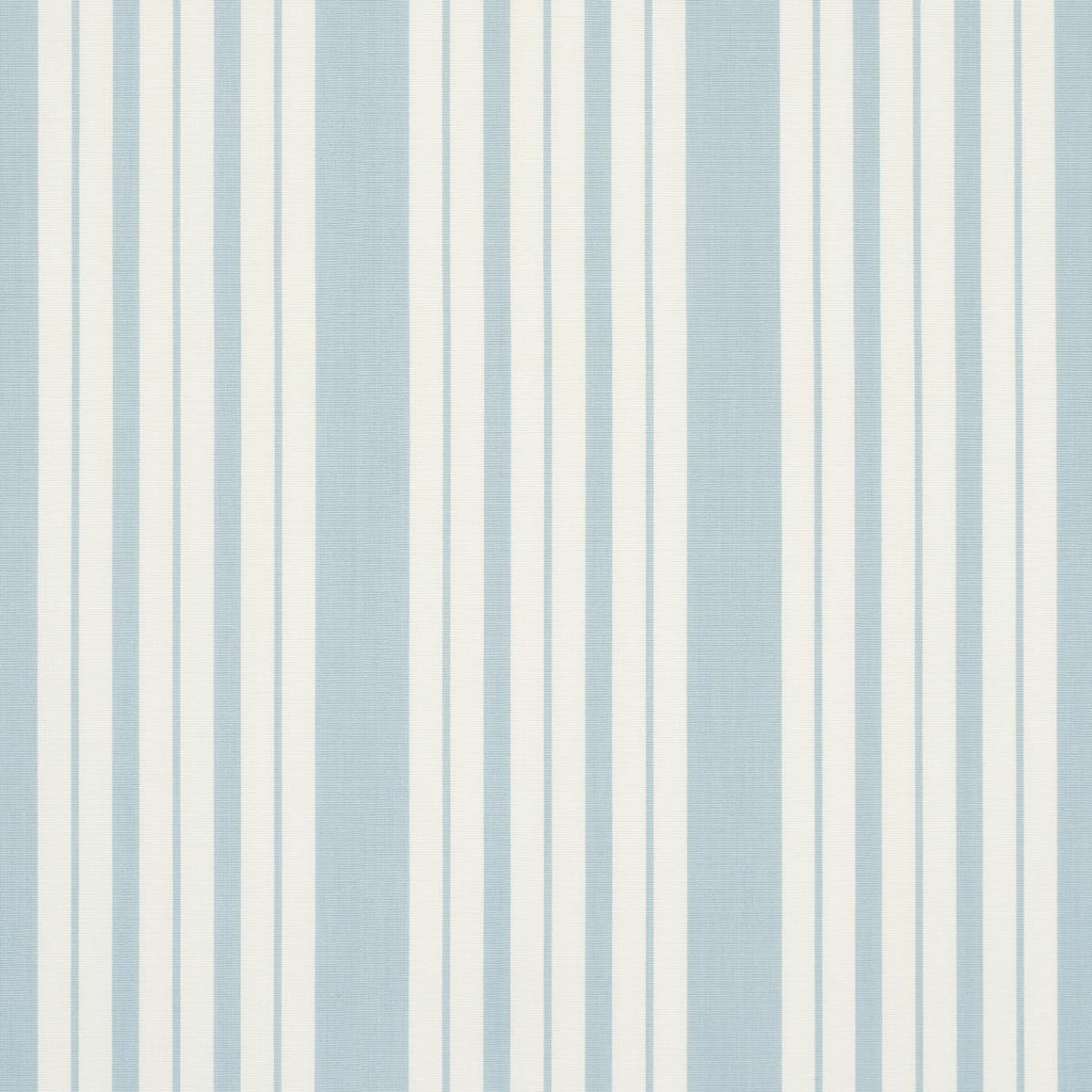 Schumacher Markie Stripe China Blue Fabric