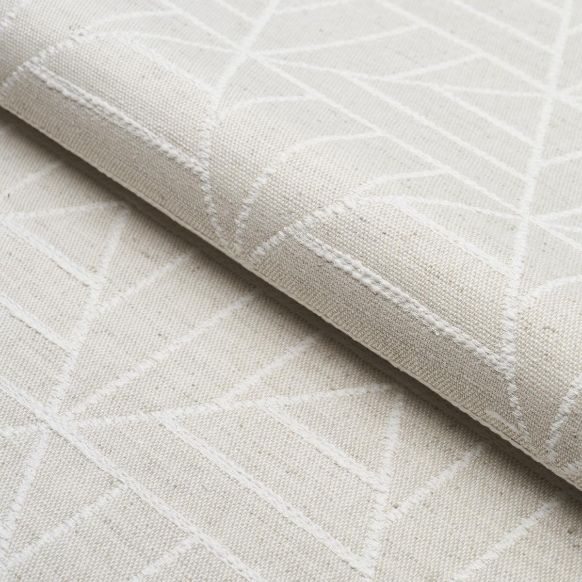 Schumacher Payne Flax Fabric