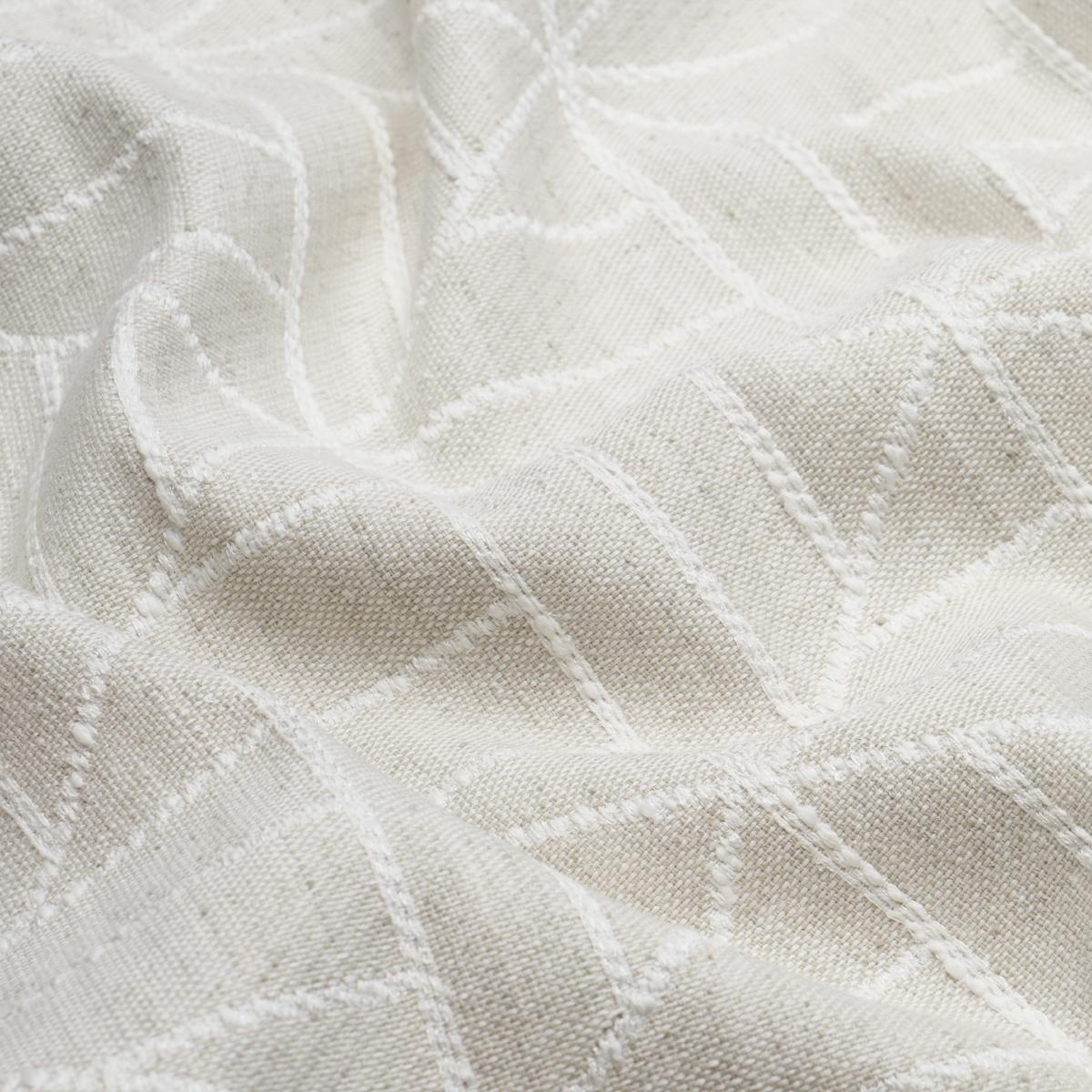 Schumacher Payne Flax Fabric