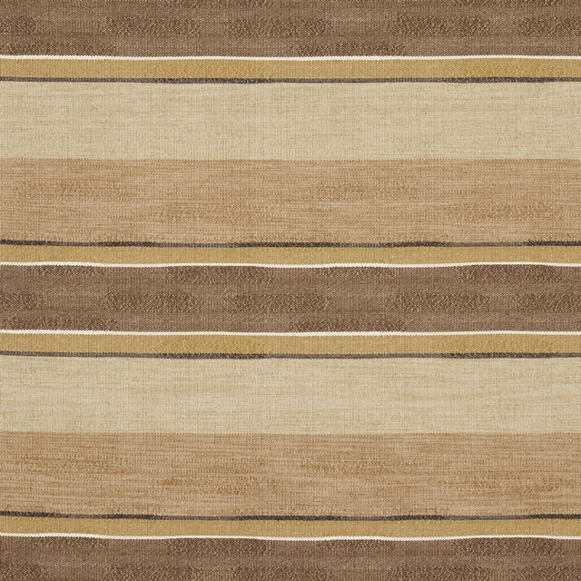 Schumacher Pikes Stripe Spice Fabric