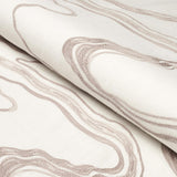 Schumacher Desert Wind Embroidery Sandstone Fabric