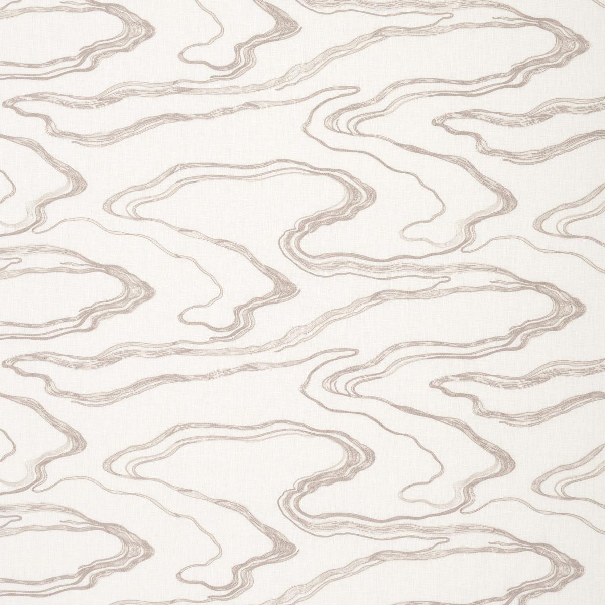 Schumacher Desert Wind Embroidery Sandstone Fabric