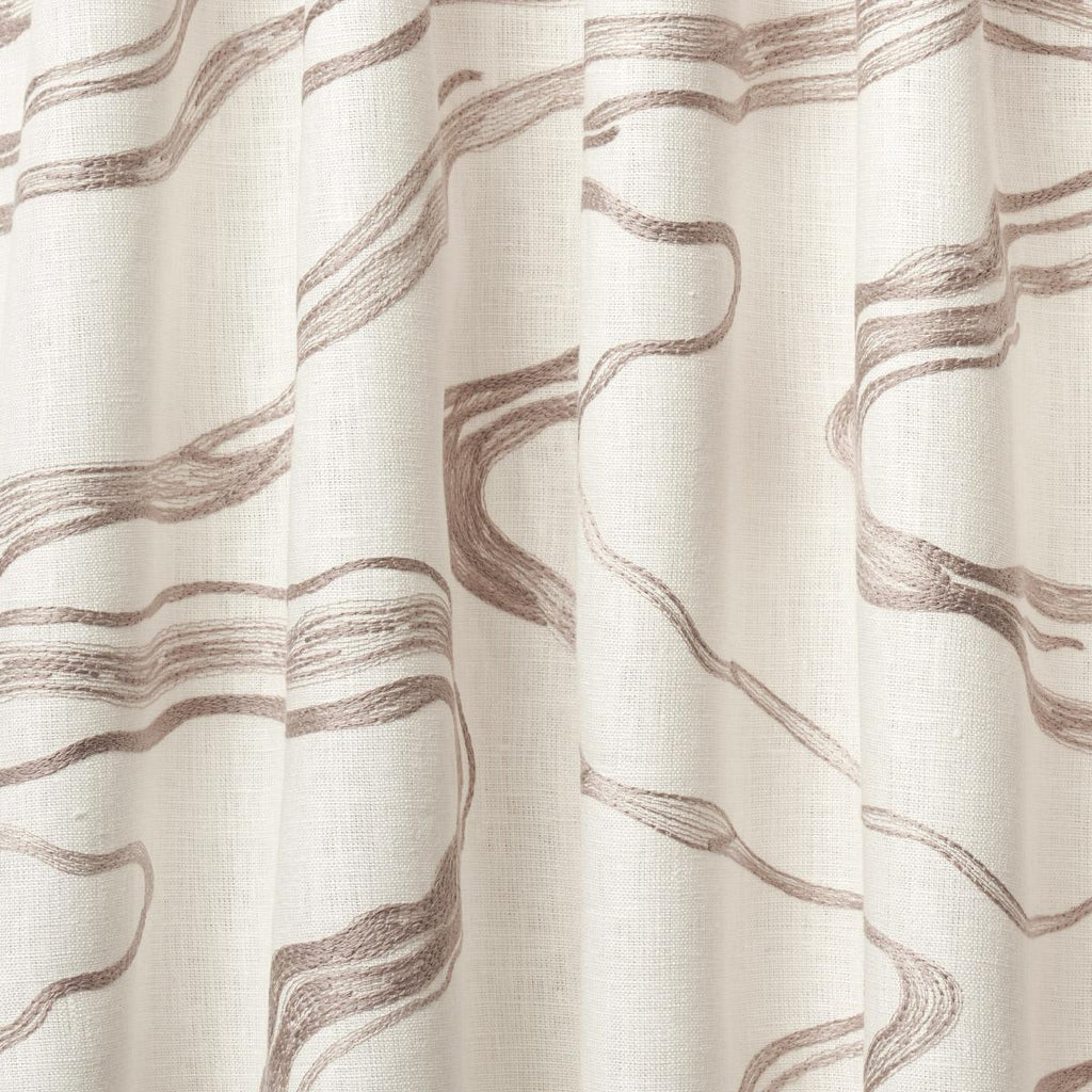 Schumacher Desert Wind Embroidery Sandstone Fabric