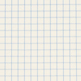 Schumacher Georgie Reversible Check China Blue Fabric