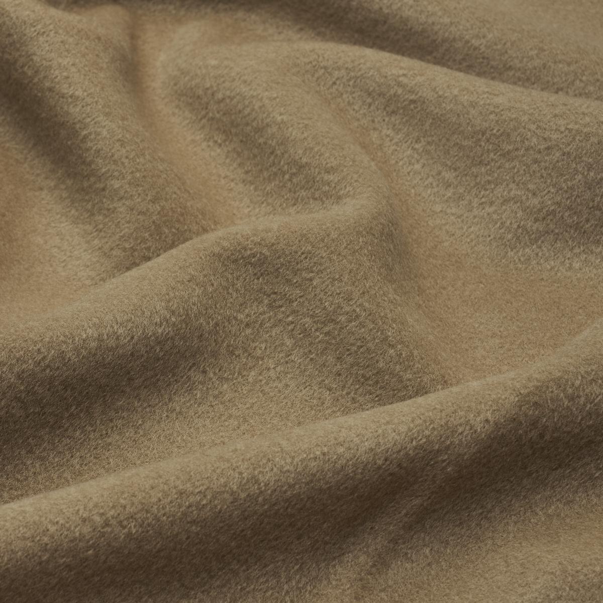 Schumacher Karla Fleeced Wool Camel Fabric