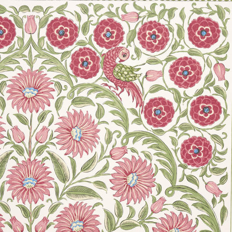 Schumacher Montecito Panel Set Red Wallpaper