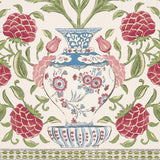 Schumacher Montecito Panel Set Red Wallpaper