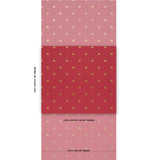 Schumacher Hubert'S Bees Rouge & Gold Wallpaper