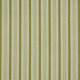 Schumacher Auguste Stripe Ciel & Leaf Fabric