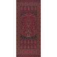 Schumacher Colmery Paisley Panel Rouge Fabric