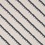 Schumacher Rousseau Stripe Black & Cream Fabric