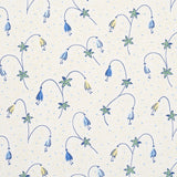 Schumacher Lolly Floral Blues Fabric