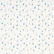Schumacher Lolly Floral Blues Fabric