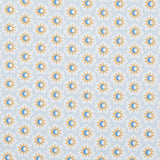 Schumacher Lucie Yellow & Sky Fabric
