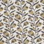 Schumacher Thistle Vine Black & Gold Fabric