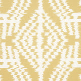 Schumacher Asaka Ikat Buttercup Fabric