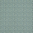 Schumacher Leonie Vermicelli Teal Fabric