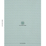 Schumacher Leonie Vermicelli Teal Fabric