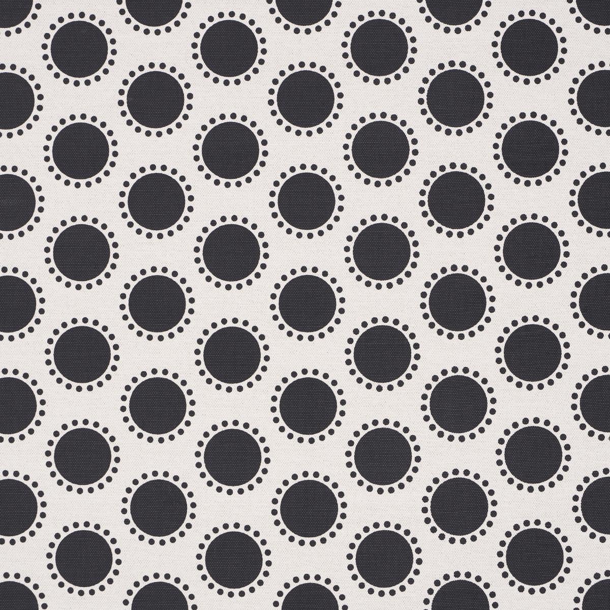Schumacher Oompa Black Fabric