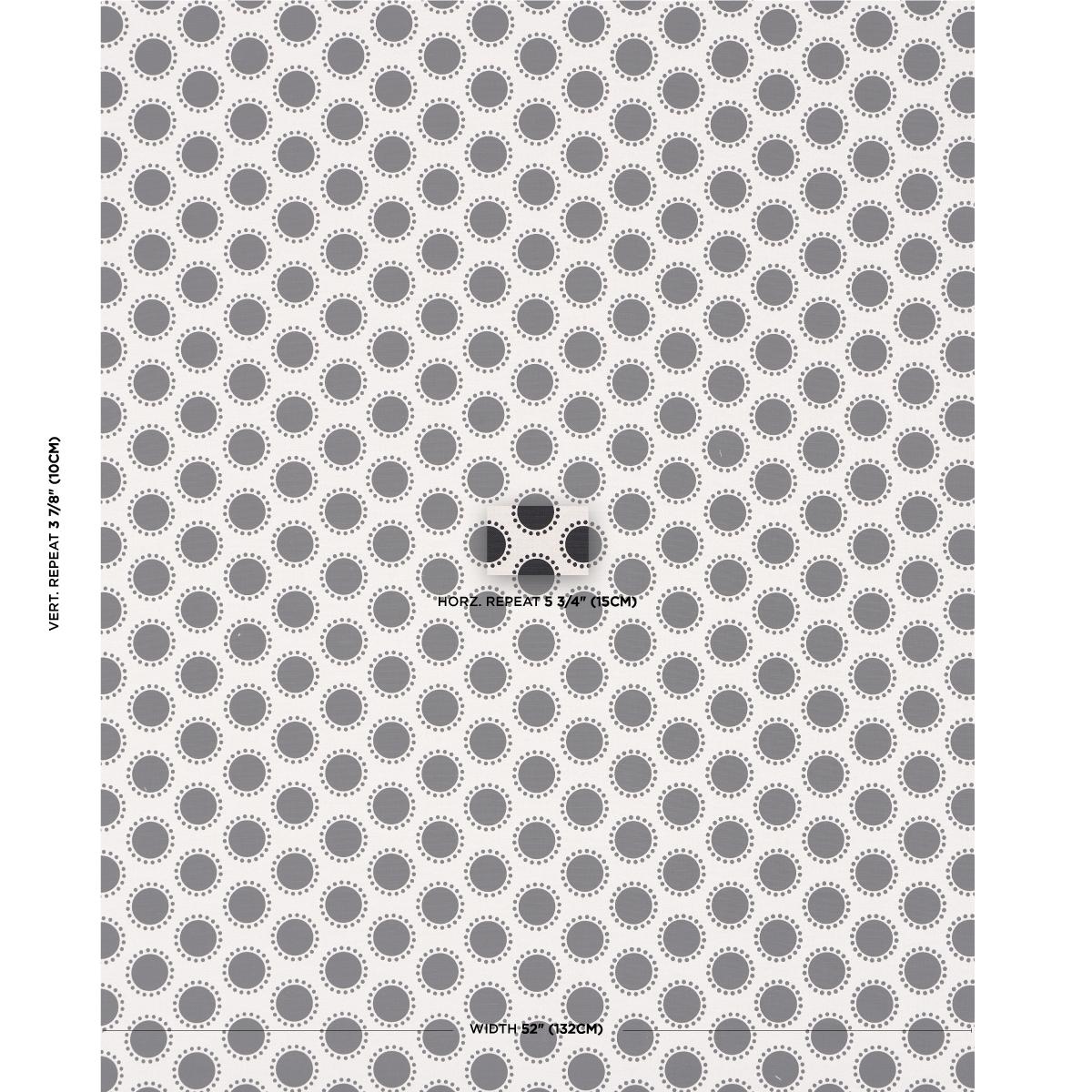Schumacher Oompa Black Fabric